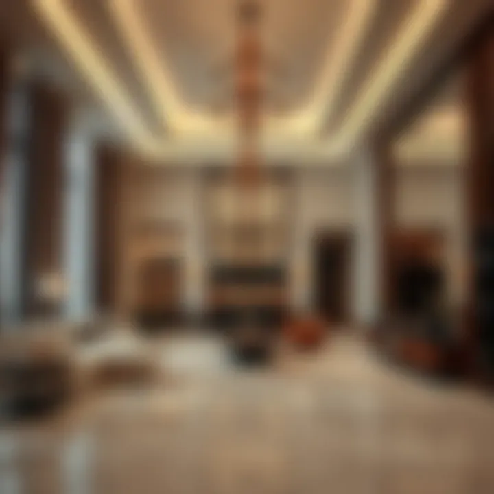 Luxurious interior design elements of a Paragon Dubai residence