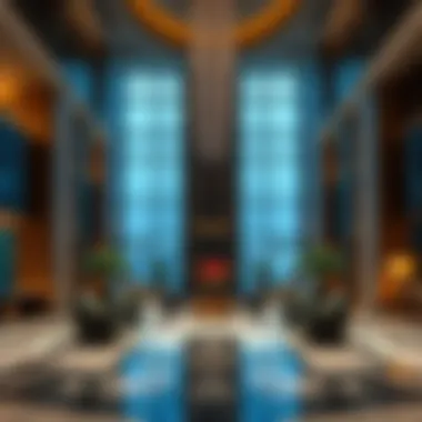 Elegant Lobby Design at Paramount Tower Hotel & Residences Luxurious lobby of Paramount Tower Hotel