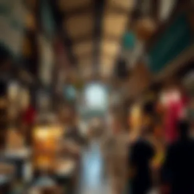 Dubai Souk: A Journey through Culture and Tradition Traditional Dubai souk bustling with activity and colorful goods
