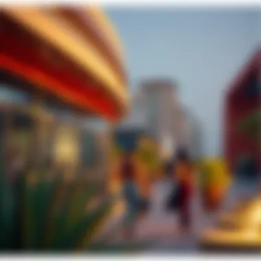 Vibrant Lifestyle in Arjan District Vibrant lifestyle in Arjan district