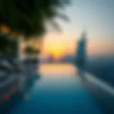 Luxurious Private Pool Experience in Dubai Luxurious private pool with stunning city views