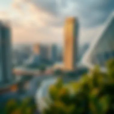 Prime Location of Sobha One Tower Panoramic view of Sobha One Tower's location