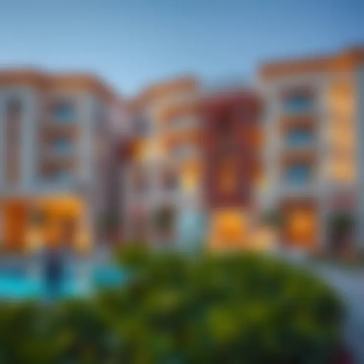 Luxury residential options in Al Naimiya highlighting modern living