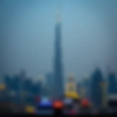 Burj Khalifa: The Iconic Landmark of Dubai A stunning view of the Burj Khalifa towering over the Dubai skyline