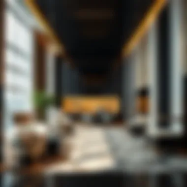 Luxury Office Spaces: The Heart of Dubai's Real Estate Market An elegant office space representing high-end real estate in Dubai.