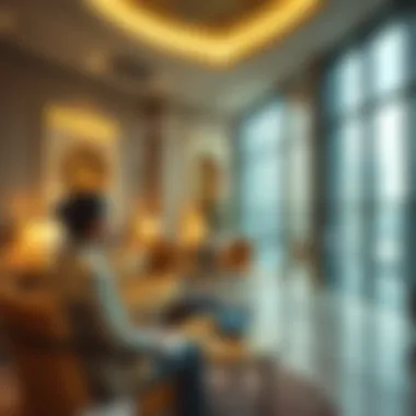 Diagram illustrating the UAE visa application journey