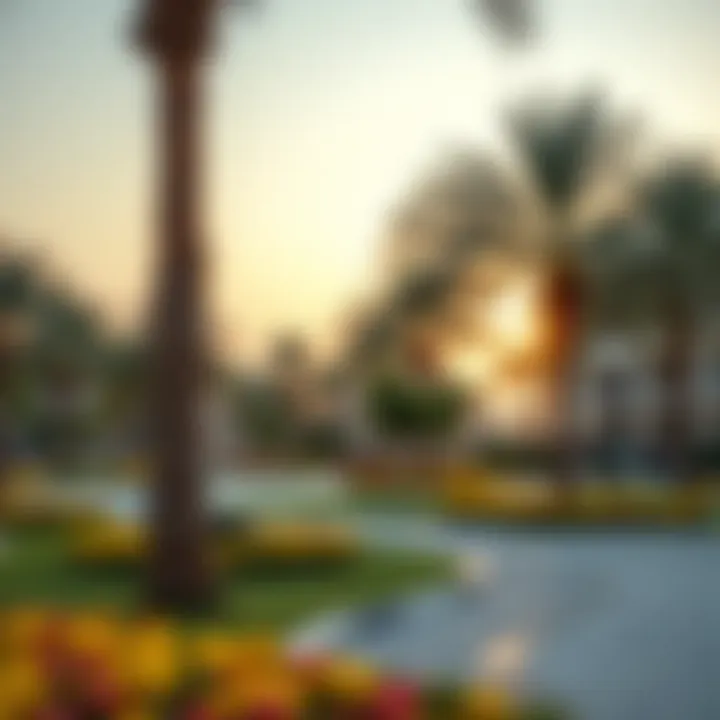 Parks and Leisure Spaces Community parks and leisure spaces in Al Nahda