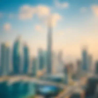 Dubai Skyline: A Testament to Modern Real Estate A panoramic view of Dubai's skyline showcasing iconic architecture.