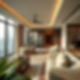 Modern Dubai apartment interior reflecting luxury living