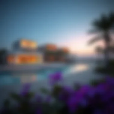 Beachfront Properties at Heera Beach Luxurious beachfront properties lining the shores of Heera Beach