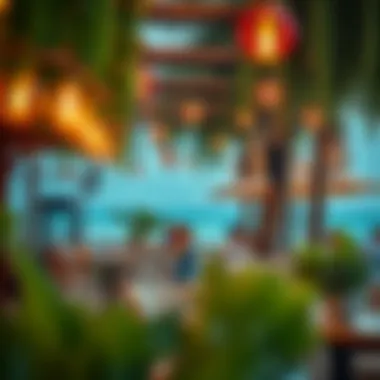 Local Lifestyle at Heera Beach Vibrant local lifestyle at Heera Beach with cafes and leisure activities