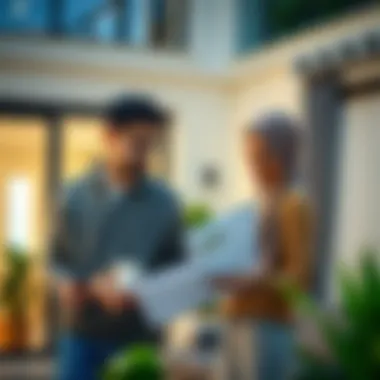 Homeowners analyzing utility bills