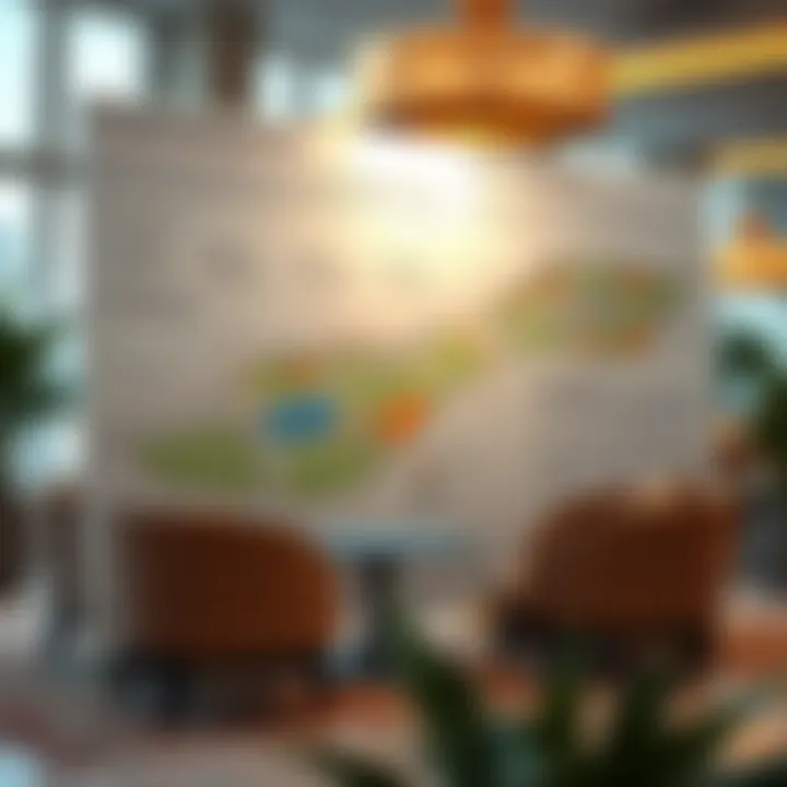 Diagram illustrating zoning regulations in Dubai