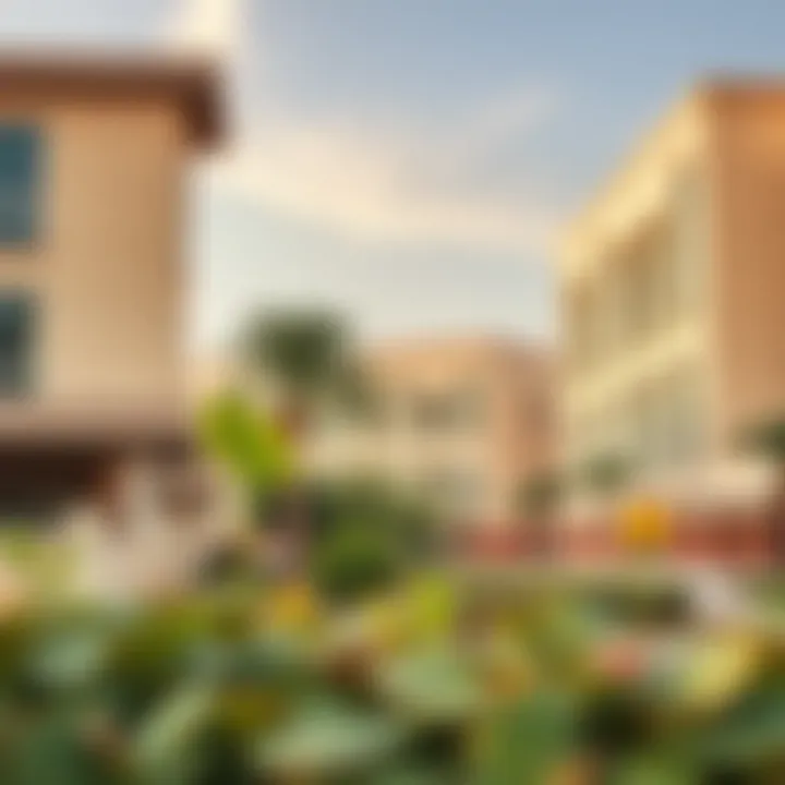 Family-friendly amenities including schools and healthcare facilities in the area