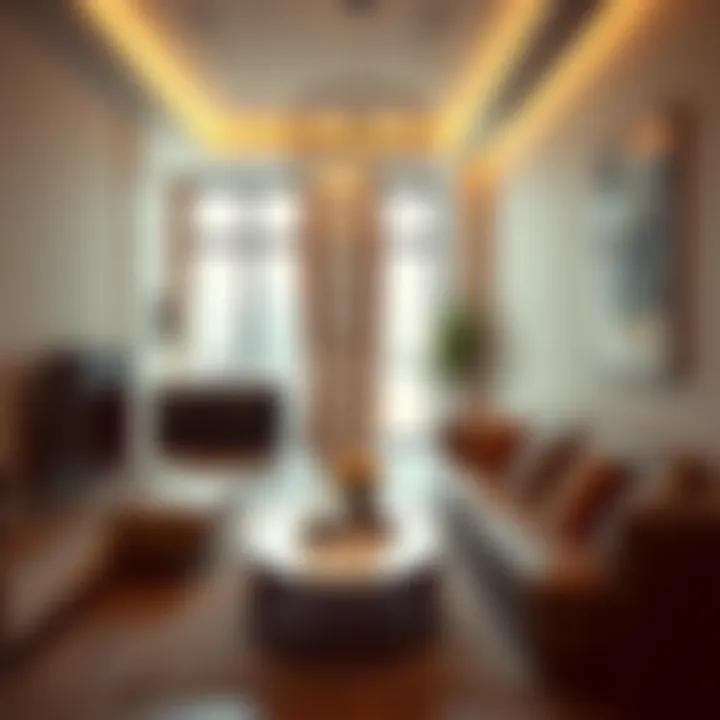 Sleek Interior Design of a Studio Flat Interior design of a modern studio flat