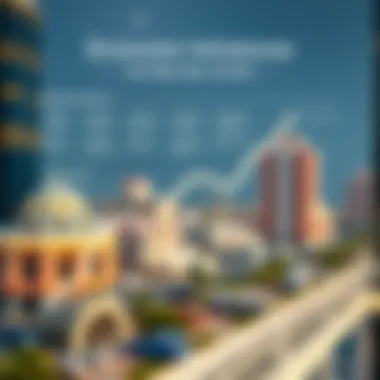 Economic Influences on Dubai Real Estate Infographic depicting economic factors influencing Dubai real estate