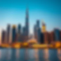 Dubai skyline showcasing modern architecture