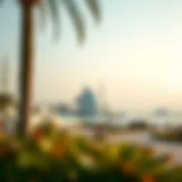 A scenic view of popular tourist destinations in the GCC