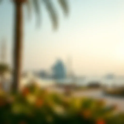 GCC Tourist Destinations A scenic view of popular tourist destinations in the GCC