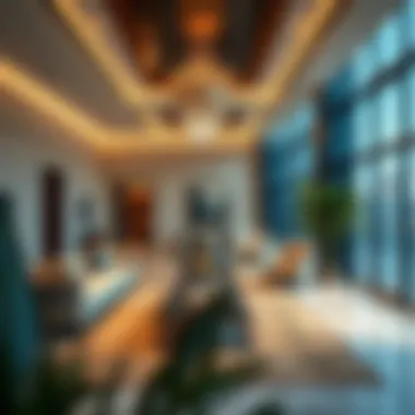 Luxurious interior spaces within Vista Prestige One