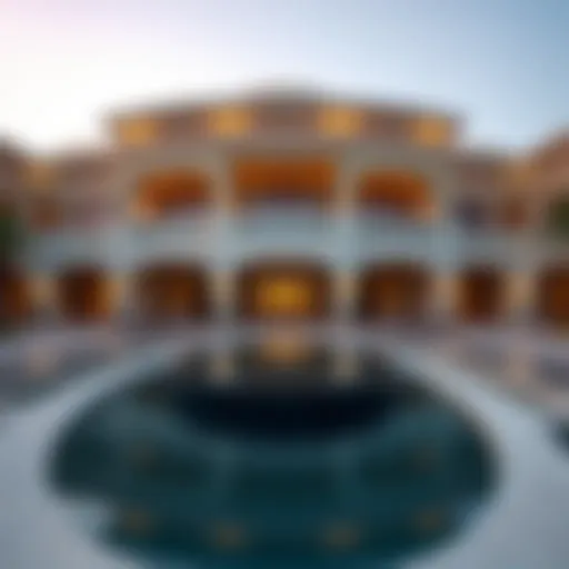 Architectural Elegance of Wakha Jumeirah Stunning architectural design of Wakha Jumeirah showcasing modern luxury.