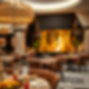 Culinary Delights at Yas Island Rotana Diverse dining options featuring international cuisine